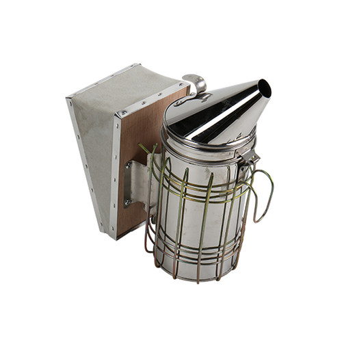 养蜂用喷烟器手动喷烟壶不锈钢熏蜂器养蜂打蜜驱蜂专用蜂具喷烟筒 - 图3