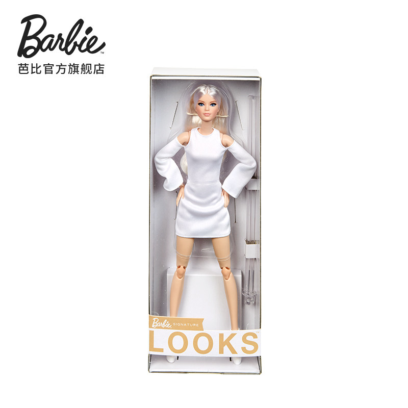 barbie之时尚典藏入门级珍藏款娃娃 芭比娃娃/配件