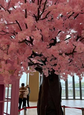 仿真樱花树商场浪漫摆件商场装饰