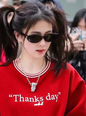 2024新款墨镜女长圆脸优雅高级感