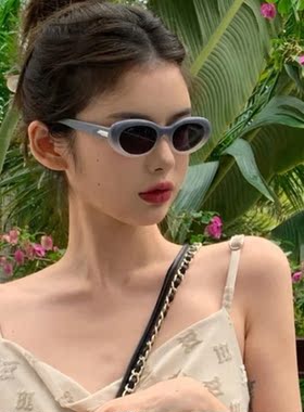 小脸猫眼墨镜女ins高级感优雅范