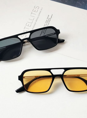 小红书网红潮款小框墨镜男女时尚