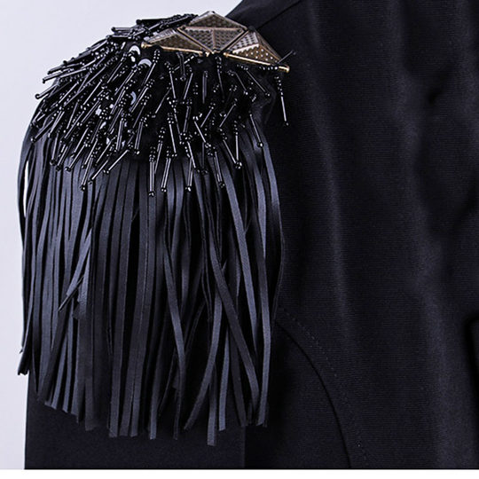 European and American tassel high-end metal handmade epaulettes