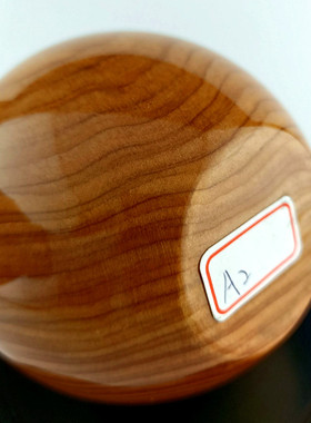 正宗阿里山桧木工艺品聚宝盆居家风水摆件招财实木复古台湾直邮