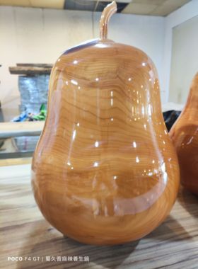 台湾桧木葫芦居家摆件工艺品装饰品闻香瓶