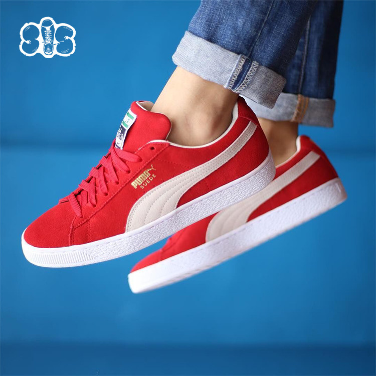 puma suede red 80