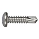 Stainless steel cross half-round head self-tapping drill tail screw