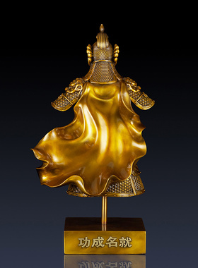 全铜盔甲摆件战无不胜家居客厅