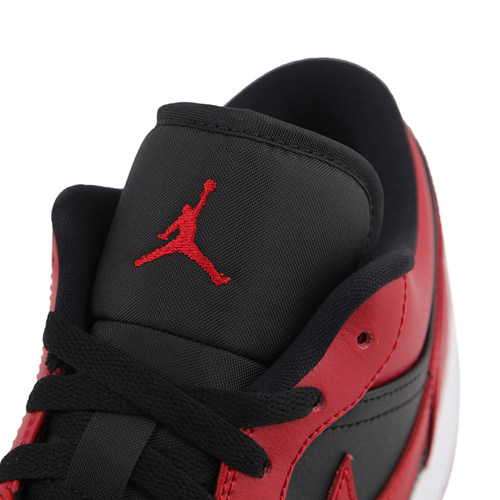 NIKE耐克官方正品黑红AJ1男鞋夏季新款运动篮球鞋553558-606 - 图1