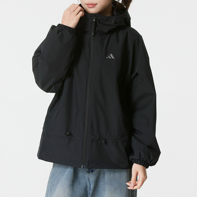 阿迪达斯adidas外套女装25冬季新款户外运动服梭织连帽夹克KS2807,淘宝优惠券,粉丝福利购,淘宝优惠卷