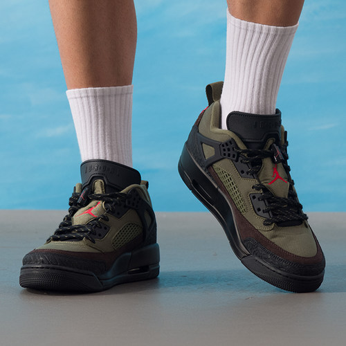耐克男运动鞋26新款NIKE jordan spizike low篮球鞋休闲鞋IH1782 - 图1