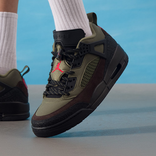 耐克男运动鞋26新款NIKE jordan spizike low篮球鞋休闲鞋IH1782 - 图0