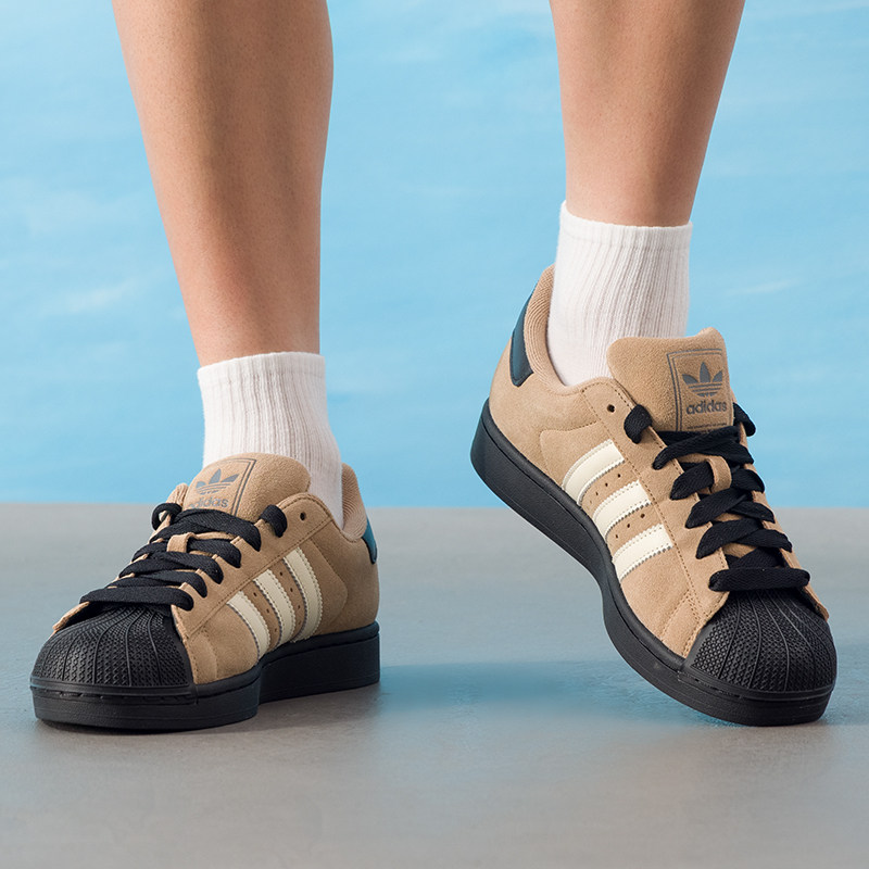 阿迪达斯三叶草正品男鞋女鞋贝壳头板鞋2025冬季新款休闲鞋JQ3221,淘宝优惠券,粉丝福利购,淘宝优惠卷