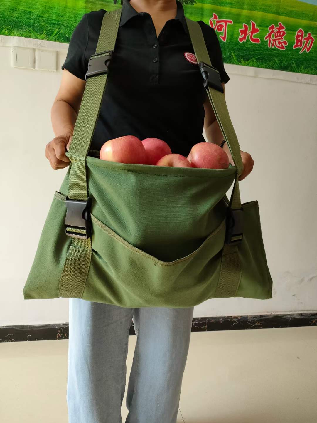 水果采摘专用包苹果果园猕猴桃高空摘果神器采果袋摘苹果包果器 - 图0