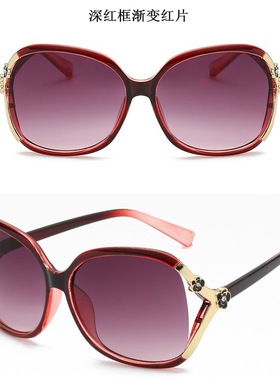 2022年时尚墨镜开车防紫外线大脸