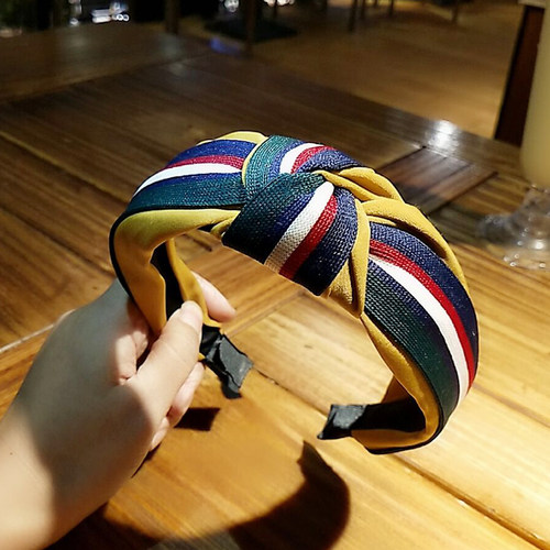 2026新款韩版发箍宽边简约布艺头箍韩国发带打结洗脸发饰百搭发卡 - 图2