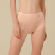 Ice silk seamless quick-drying mid-high waist women's underwear