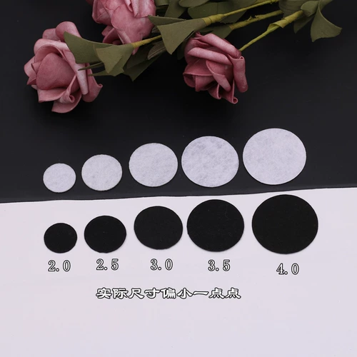 Флисовая прокладка из нетканого материала, аксессуар для волос ручной работы, 100 штук, «сделай сам»