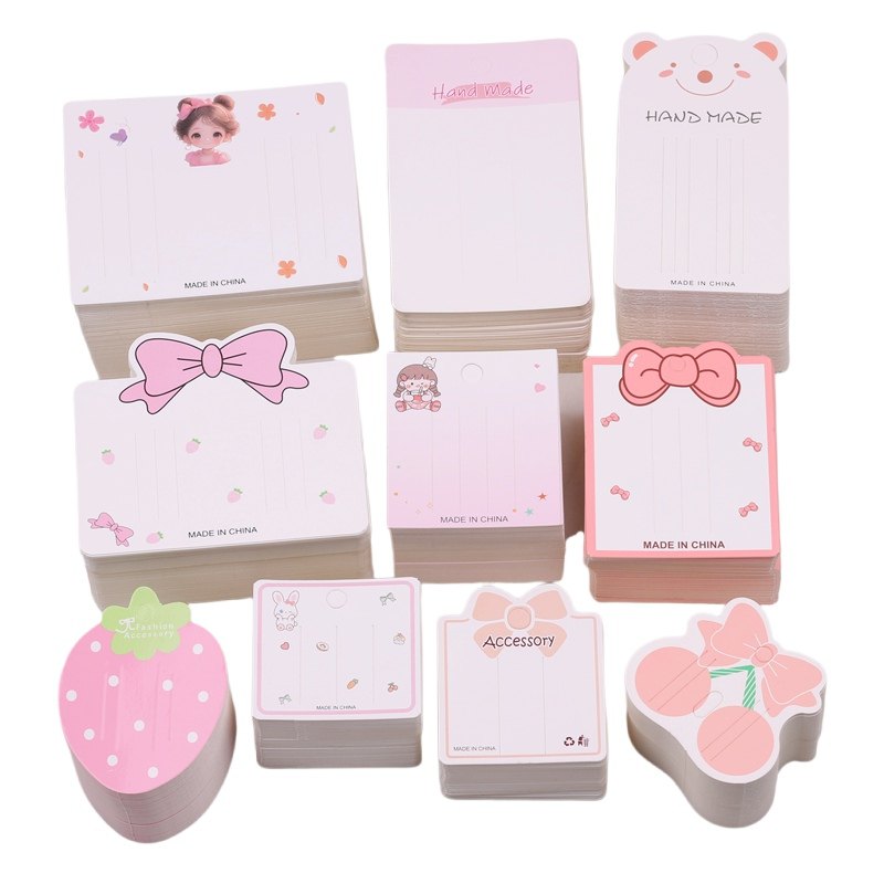 新款韩版发饰卡纸 手工蕾丝蝴蝶结工字卡 方卡 头饰发夹饰品卡片,淘宝优惠券,粉丝福利购,淘宝优惠卷