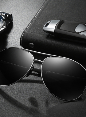 墨镜开车偏光变色日夜两用