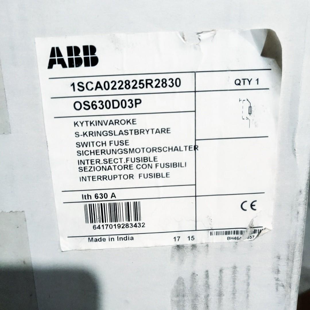 ABB OS630D03P 630A 3P - 图2