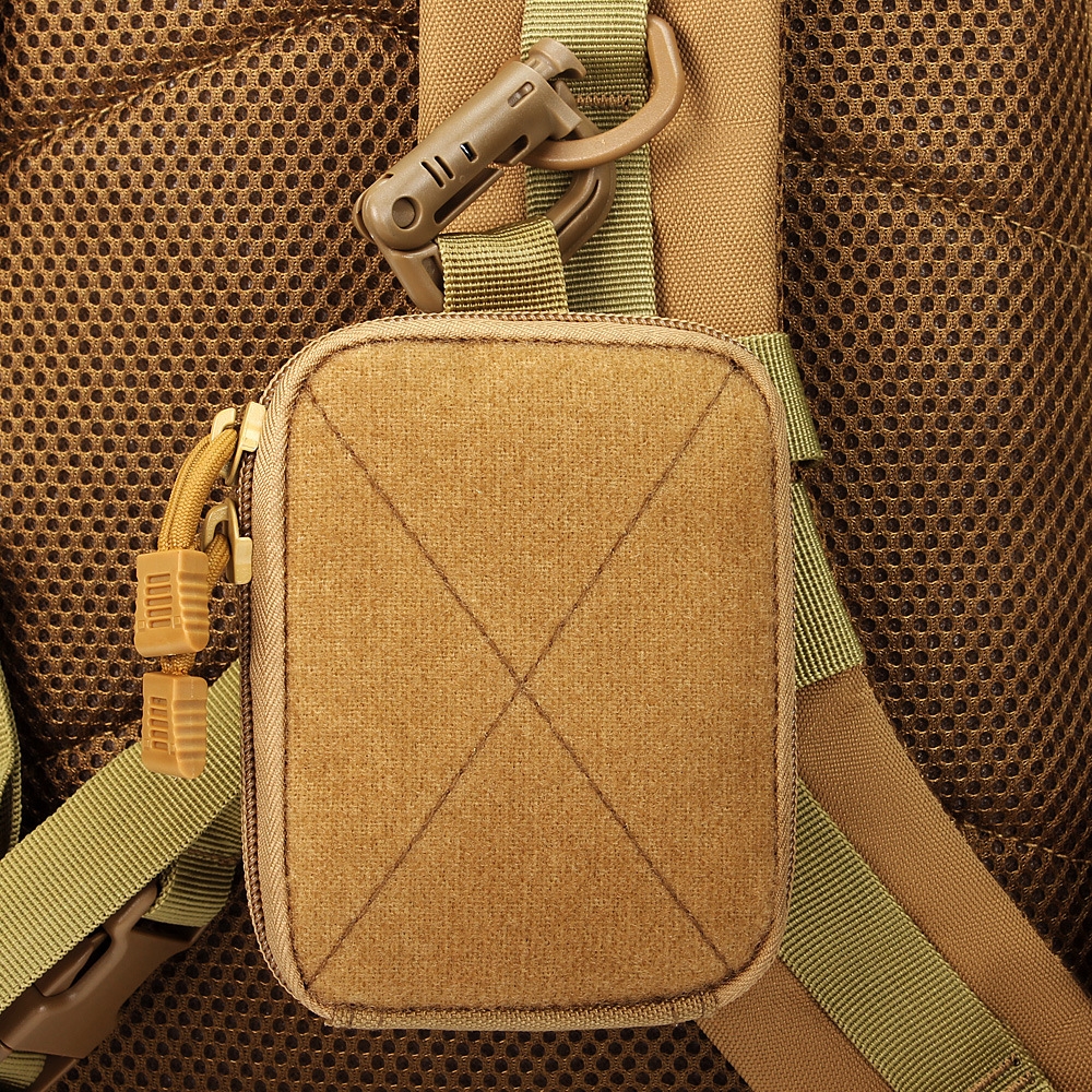 户外腰包多功能急救收纳包Molle战术钥匙挂包EDC工具包背包附件包-图1