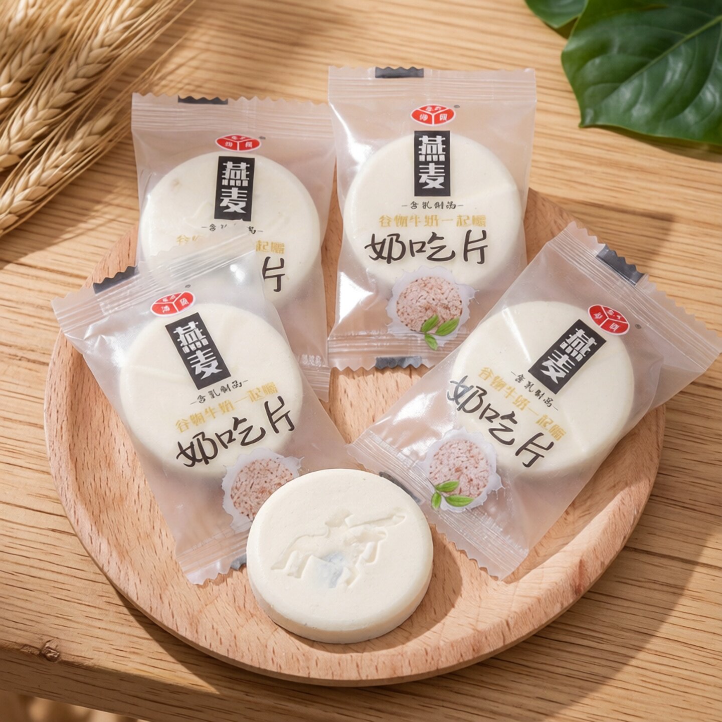 奶吃片塞外怡园果粒牛奶片内蒙古特产干吃大奶贝休闲零食奶制品