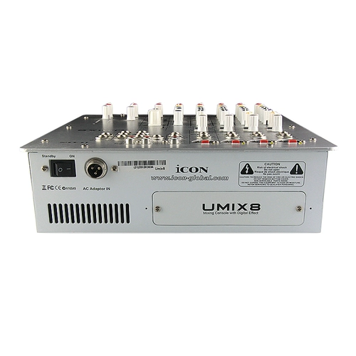 Значок Audio-Econ Audio-Econ UMIX-8 UMIX8 Новая 8-й дорожный USB-звуковая карта Mixing Card Card
