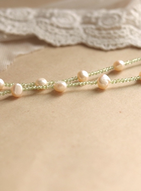 自有绽放-橄榄石项链