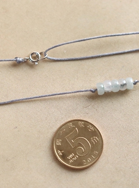 惊鸿照影-天然缅甸翡翠项链