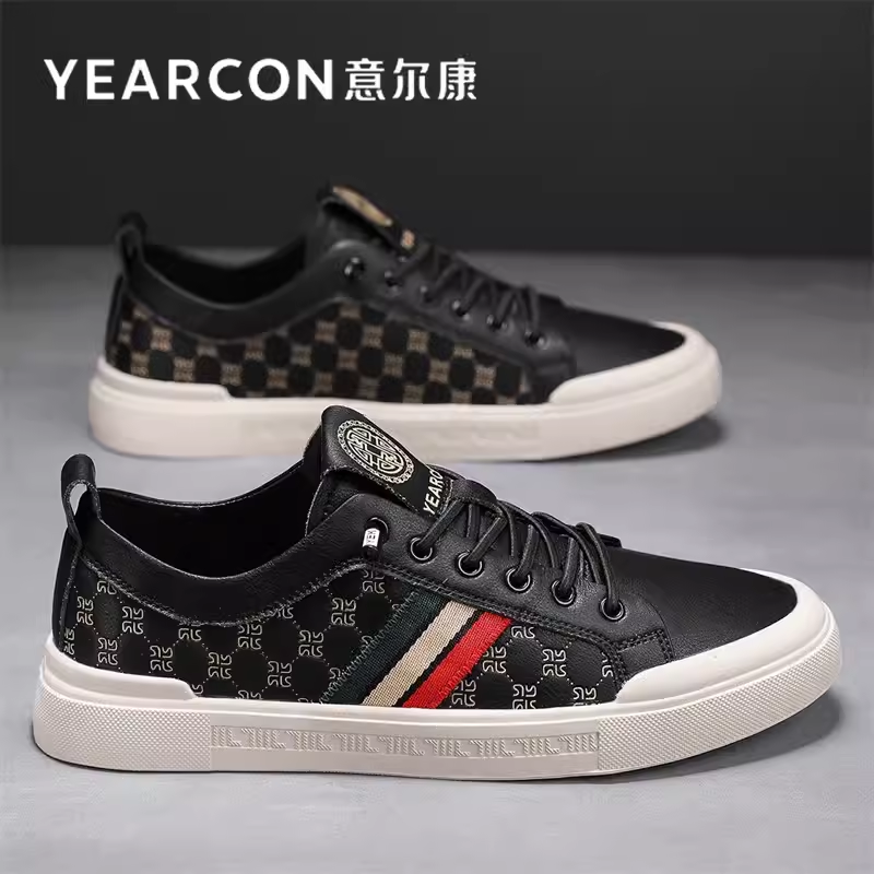意尔康男鞋2026新款春秋夏季百搭欧洲站小白鞋男士高级感休闲板鞋,淘宝优惠券,粉丝福利购,淘宝优惠卷