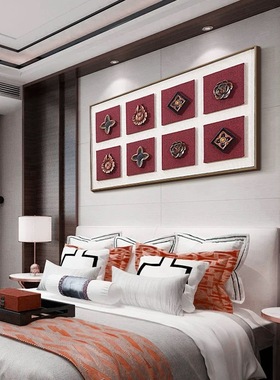 二手花卉立体挂画  90*50