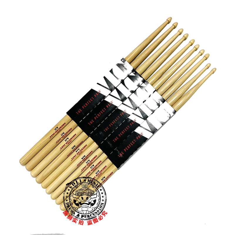 美产VIC FIRTH america JAZZ鼓棒AJ-1 AJ-2 aj-6-图0