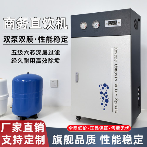 蓝珍珠DIY净水机订制饭店400G 800G大流量商用反渗透直饮水净水器 - 图0