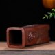 Special price high-quality purple sand flower pot orchid pot thin tall square tube bonsai pot golden marble pot succulent factory direct sale
