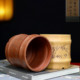 Boutique Tie Hua Xuan purple sand flower pot small succulent bonsai pot orchid special ceramic green plant desktop asparagus creative pot