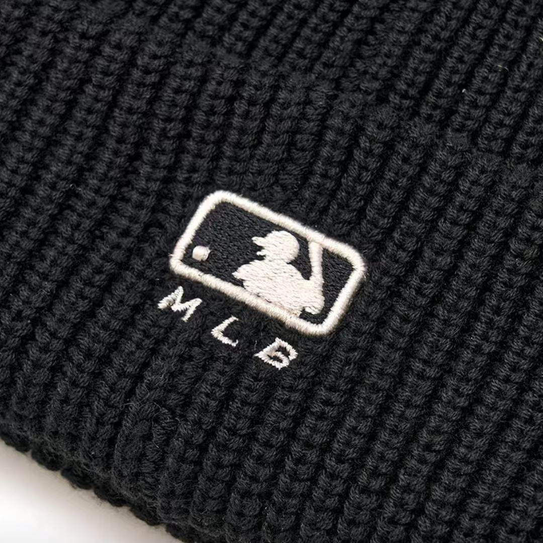 25年新款秋冬季帽子保暖冷帽韩国正品MLB针织毛线渔夫帽男女同款,淘宝优惠券,粉丝福利购,淘宝优惠卷