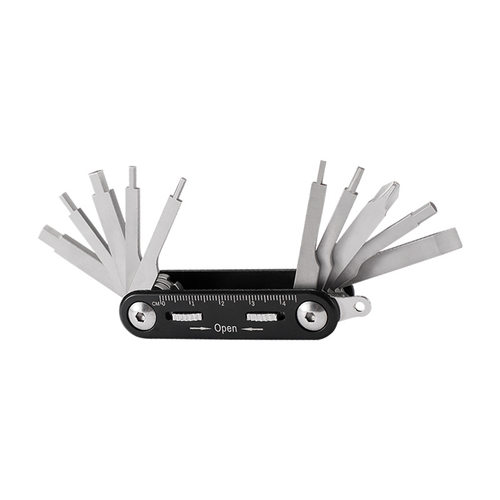 公路自行车维修工具可折叠带锁单车拆卸螺丝刀批头组合户外便携 - 图3