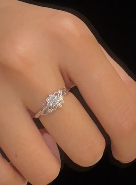 原创设计小众对戒赠终身保养