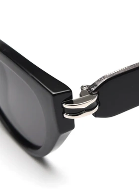 欧美大框猫形偏光黑色太阳墨镜女