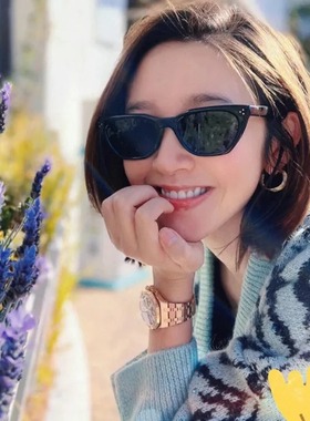 复古猫眼男士复古太阳镜