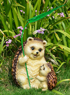 青蛙兔子摆件雕塑树脂工艺品