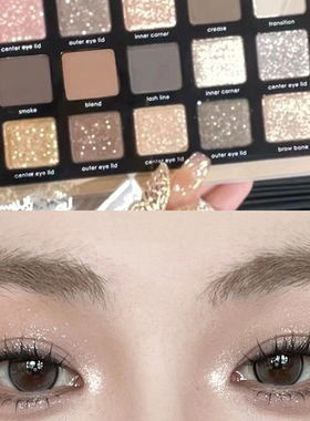 娜塔莎15色多质地眼影盘分装