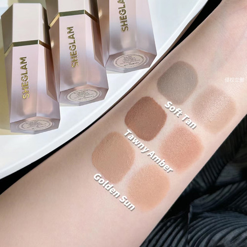 Sheglam液体修容液小样Soft tan灰调阴影哑光修容鼻影试色试用装 - 图1