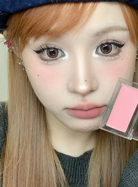 哑光蜜桃色薰衣草小样嫩粉bbia