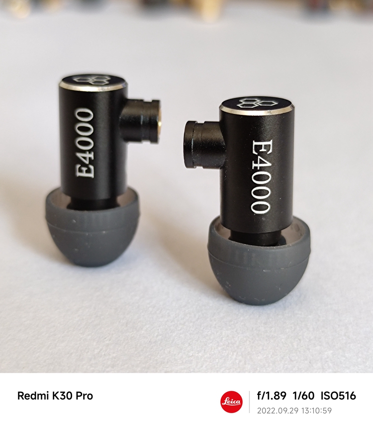 店主强烈推荐复刻经典E4000微动圈耳机阳极铝壳超高性价比-图0