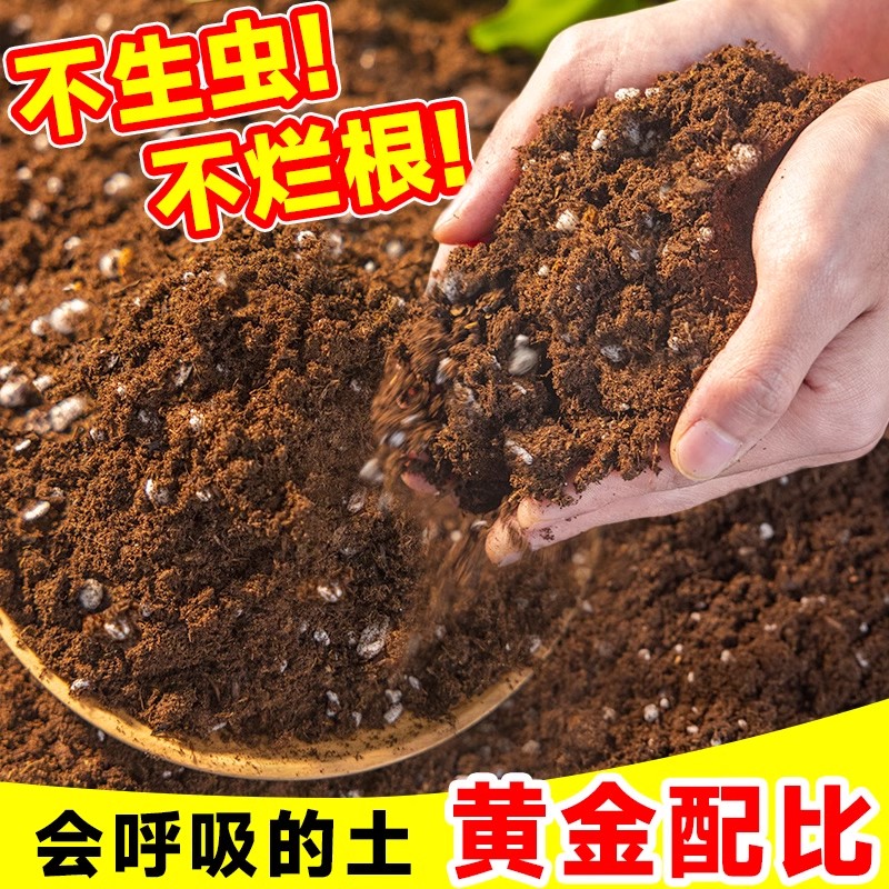 营养土养花通用型种菜种花专用花土家用有机泥炭土壤多肉花卉种植 - 图1