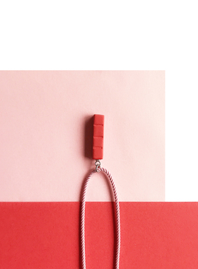 项链设计师品牌风陶瓷吊坠