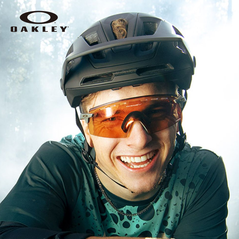 Oakley欧克利户外公路骑行护目防风运动墨镜太阳眼镜9235谱锐智-图0