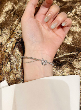 蝴蝶流苏手链FRIDAYJEWELRY气质